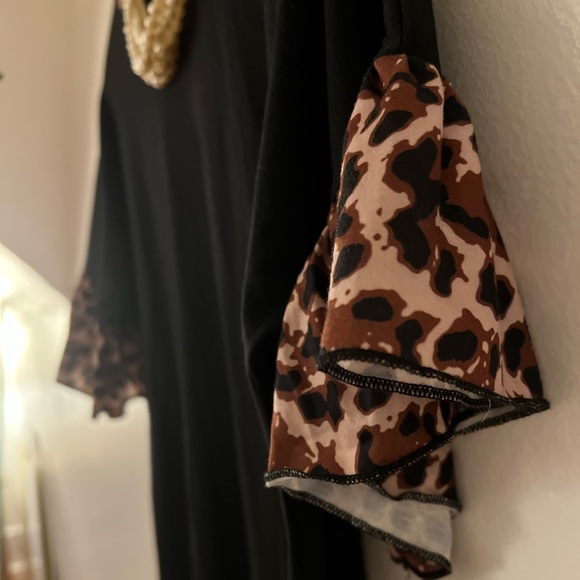 NWOT Shein sz L leopard tshirt tunic - Picture 8 of 9